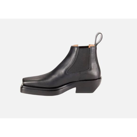 $1,800 NIB Bottega Veneta Brown Leather Block Heel Chelsea Boots Size 44(11)